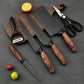 6-Delar Non-Stick Knivset