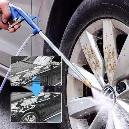 🚗 50% RABATT NU! Högtrycksspruta för bilrengöring – 2 munstycken & ergonomisk design – perfekt för interiör & hushåll 💦🧼