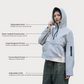 🍁Causal Softshell-jacka med huva