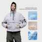 🍁Causal Softshell-jacka med huva