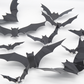 🦇 50% RABATT NU! Halloween 3D Bat LED Wall Light Decor – realistiska fladdermöss i flera storlekar, med lila LED-lampor – perfekt för väggar, dörrar och fönster 👻✨