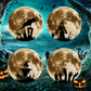 🦇 50% RABATT NU! Halloween 3D Bat LED Wall Light Decor – realistiska fladdermöss i flera storlekar, med lila LED-lampor – perfekt för väggar, dörrar och fönster 👻✨