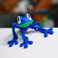 Söta 3D Grod Kylskåpsmagneter