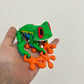 Söta 3D Grod Kylskåpsmagneter