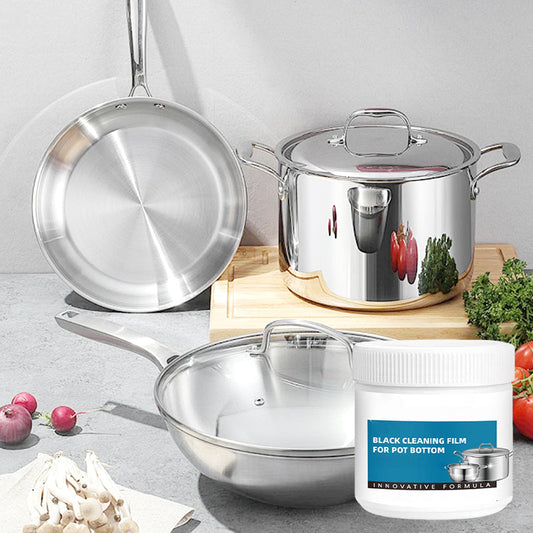 🔥50 % rabatt🔥Kraftfull bränd restborttagare klistra in för köksredskap