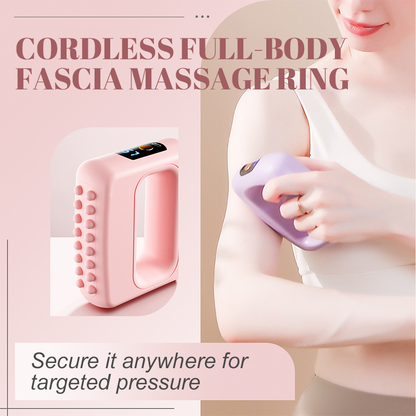 Trådlös ring för fascialmassage över hela kroppen