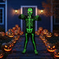 Självlysande skelettdräkt för Halloween