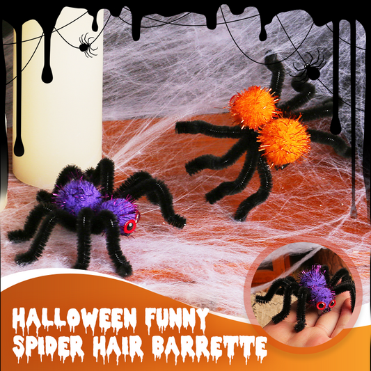 Halloween rolig spindelhårspänne