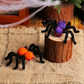 Halloween rolig spindelhårspänne