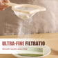 🔍 50% RABATT NU! 🥄 120 Mesh Ultrafint Nätsil – Perfekt för Bakning, Matlagning & Juice – Livsmedelsgodkänt & Värmetåligt 🍳