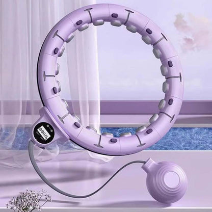 🔥Populära produkter 50 % rabatt🔥 Justerbar smart hula hoop-massagering som ger 360° helomfattande massage