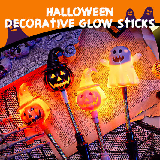 Halloween dekorativa lysstavar