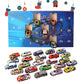 🎄📅24 dagars julkalender – nedräkning med racerbilar för barn🎁