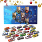 🎄📅24 dagars julkalender – nedräkning med racerbilar för barn🎁