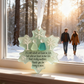 🌊 50 % RABATT NU! ❄️ Snöflingeformad Havsglasdekoration – Handgjord & Inspirerad av Havets Skönhet ✨
