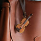 Modedesign violin nyckelring
