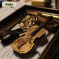 Modedesign violin nyckelring
