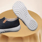 Casual slip-on-skor med rund tå för damer