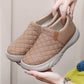Casual slip-on-skor med rund tå för damer