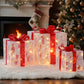 Lysande julklappsdekorationer
