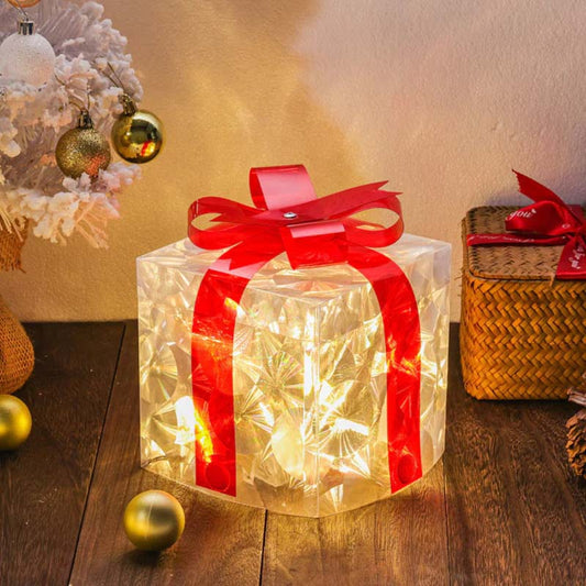 Lysande julklappsdekorationer