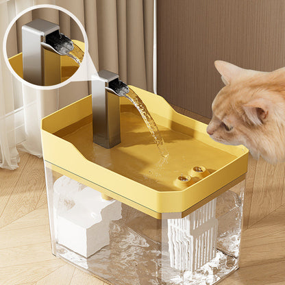 Automatisk vattendispenser för katter