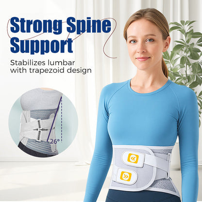 🎁50% RABATT NU✨Medicinskt Ländryggsstödsbälte - Effektiv Smärtlindring för Nedre Ryggen med Ergonomiskt Design för Familjeanvändning 👨‍👩‍👧‍👦💝