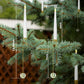 🎄LED-ljus för julgranen med klara kristallkulor
