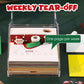Juldags-kalender i 3D-papper