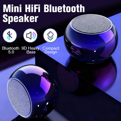 🔈🔈50% rabatt🔥Mini HiFi Bluetooth-högtalare🎤