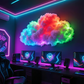 ⏳Begränsad tid 50 % rabatt⏰DIY USB-driven LED-belysning i form av åskmoln🌈☁️