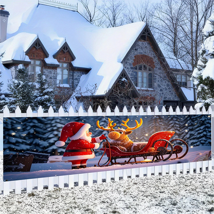 🔥Julrea – upp till 50 % rabatt🎅🎉Utomhus Merry Christmas hängande banner