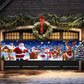 🔥Julrea – upp till 50 % rabatt🎅🎉Utomhus Merry Christmas hängande banner