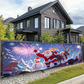 🔥Julrea – upp till 50 % rabatt🎅🎉Utomhus Merry Christmas hängande banner
