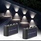 Solar Powered Upp & Ner Vägglampa