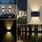 Solar Powered Upp & Ner Vägglampa