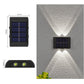 Solar Powered Upp & Ner Vägglampa