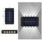 Solar Powered Upp & Ner Vägglampa