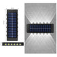 Solar Powered Upp & Ner Vägglampa