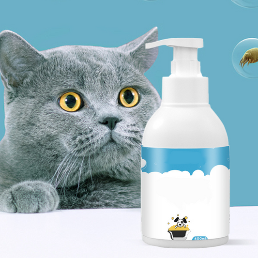 🐾 50% REA NU! 🔥 Skonsam Växtbaserad Deo-mousse för Husdjur - Neutraliserar Lukter & Mjuk i Pälsen, Perfekt mellan Bad ✨