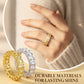 ✨Full Circle – Glittrande Zirkonmode Ring