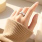 ✨Full Circle – Glittrande Zirkonmode Ring