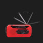 🔥⏰50 % RABATT!! 🔥Nödsol handvevradio med ficklampa