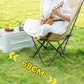 🪑 50% RABATT! 🌿 Portabel Justerbar Hopfällbar Stol för Utomhusbruk – Lätt, Stabil & Mångsidig – Perfekt för Trädgård, Camping, Strand eller Terrass – Enkel Transport och Montering 🏕️✨