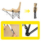 🪑 50% RABATT! 🌿 Portabel Justerbar Hopfällbar Stol för Utomhusbruk – Lätt, Stabil & Mångsidig – Perfekt för Trädgård, Camping, Strand eller Terrass – Enkel Transport och Montering 🏕️✨