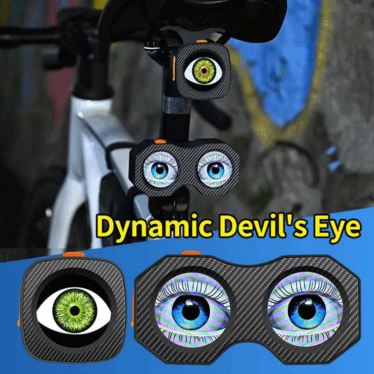 Dynamisk Devil's Eye-baklykta för cykel