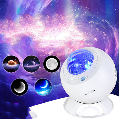 🔥Aurora Star-projektor med Bluetooth-högtalare