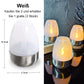 🕯️ KÖP 2 FÅ 1 GRATIS ☀️ | Solcells-LED-bordslampa – Flamlös & Vattentät med Skymningssensor