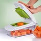 🥕 66% RABATT! 🔪 Multifunktionell Mandolin med Snabbskärning – Justerbara blad, Rostfritt stål & Lätt att rengöra 🥗