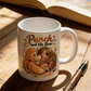 “Punch and His Bear“ – Söt keramikmugg med apa